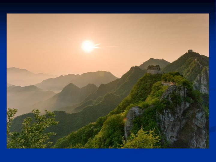 File:Sunrise at the Great Wall.jpg